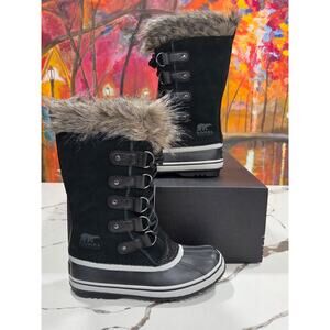Sorel Joan Of Arctic Size 6 Women's Black Quarry Waterproof Boots 1855131-010